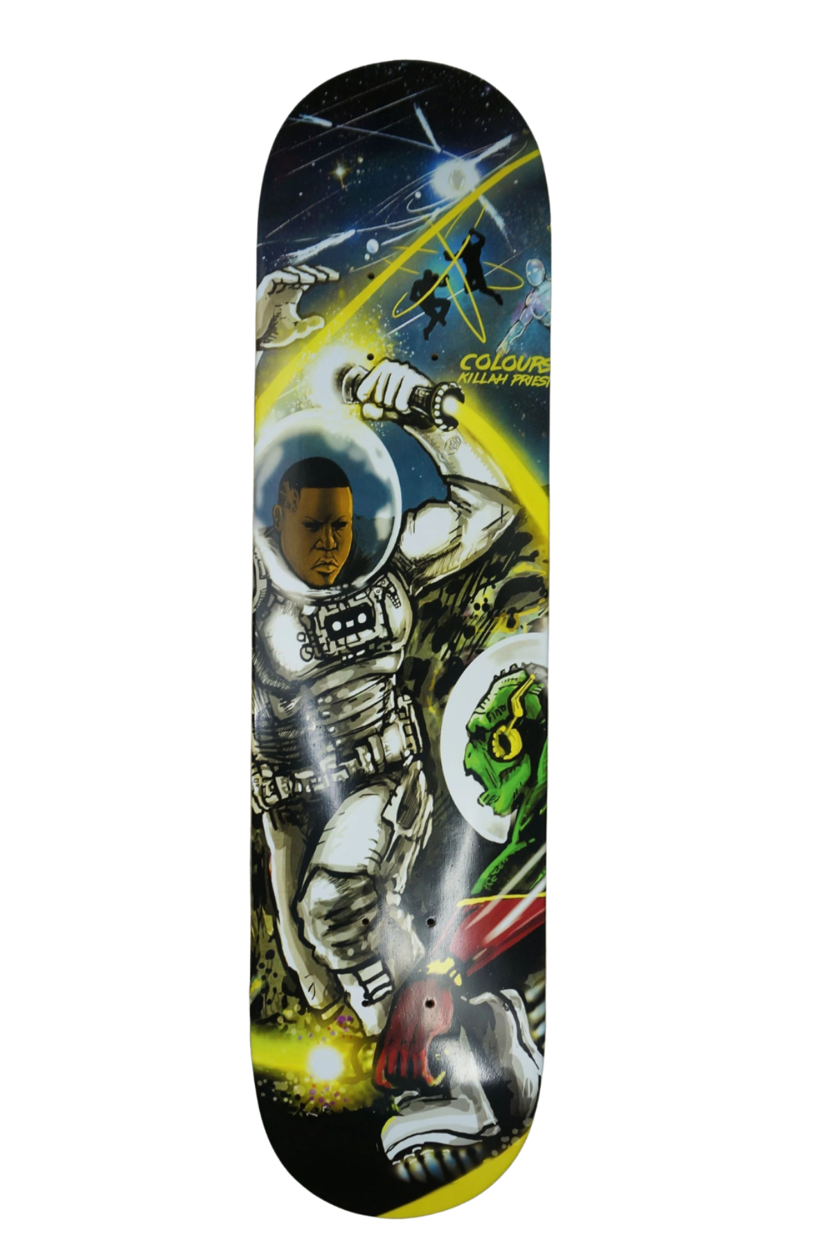 Colours  Skateboard Deck Killah Priest Planet of the Gods 8.15"