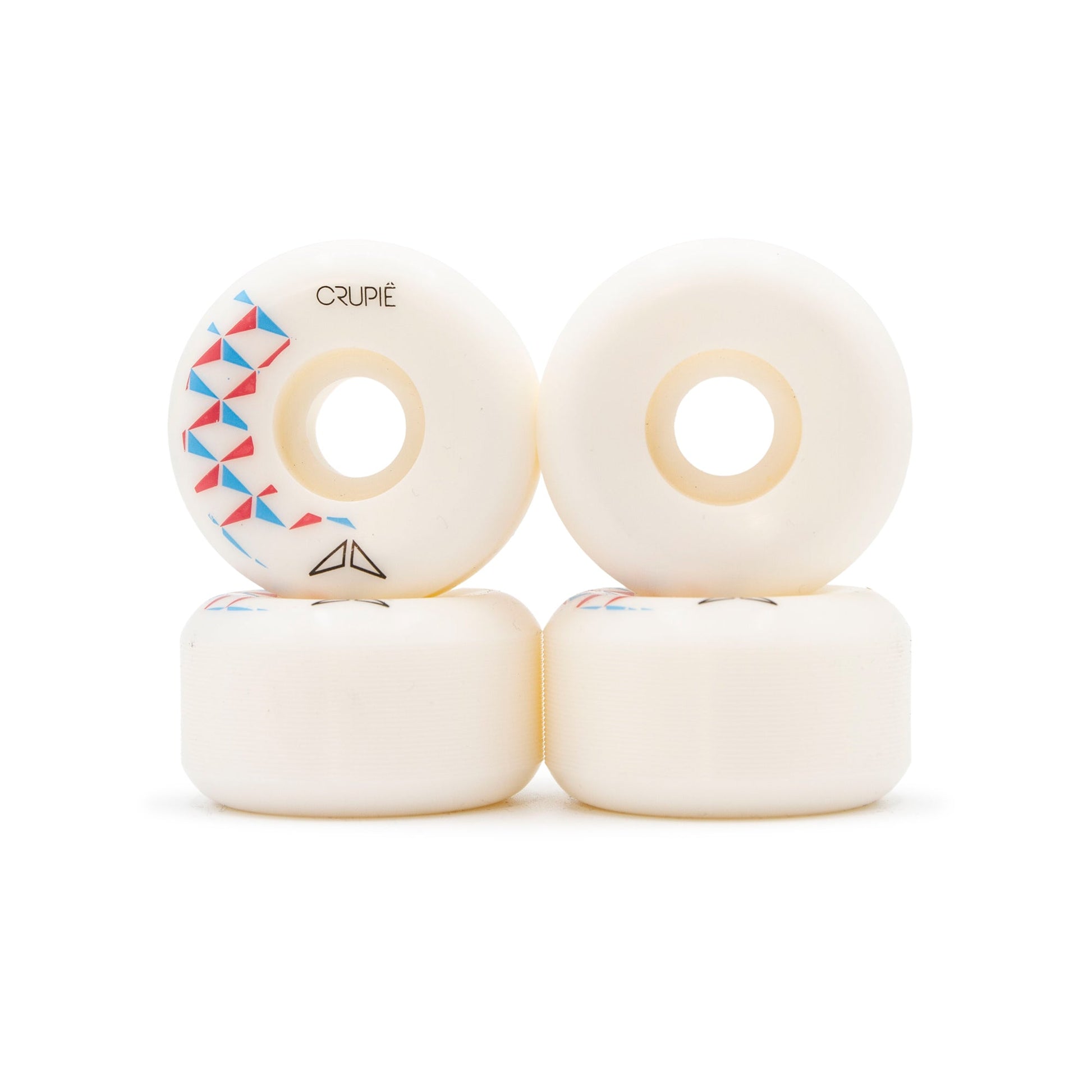 Crupie Delta Logo skateboard wheels 53mm