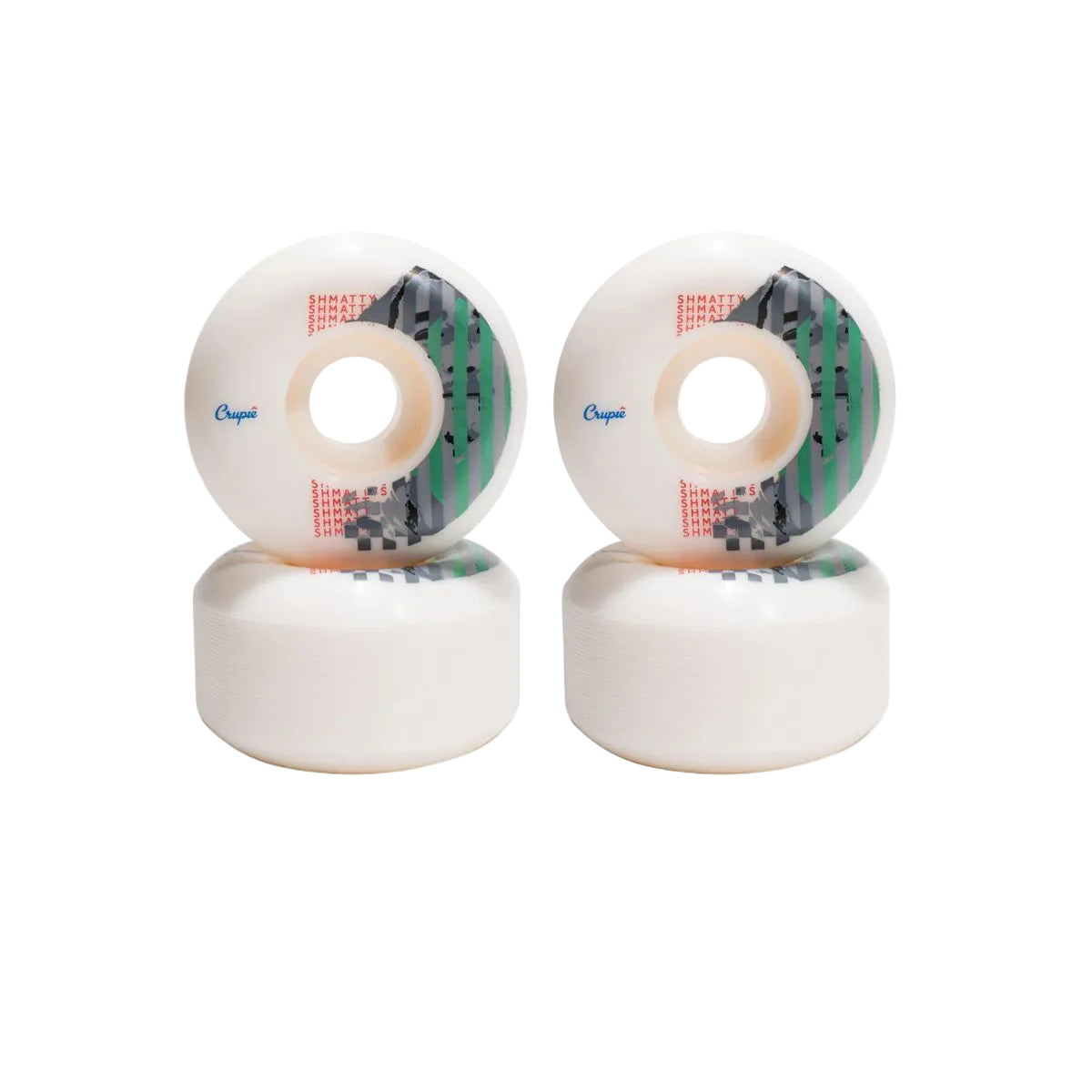 Crupie Green Shmatty Chaffin Skateboard Wheels 52mm