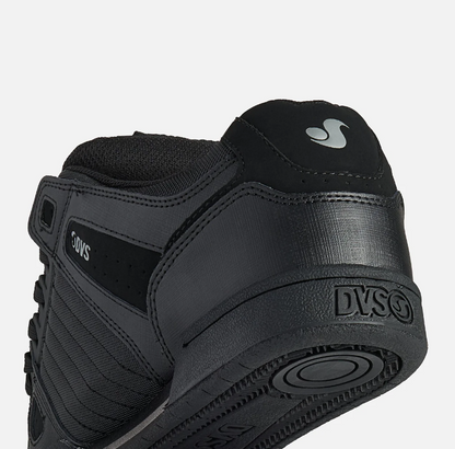 DVS Celsius Skate Shoes Black Black Big Back