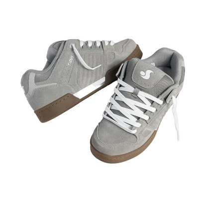 DVS Celsius Skate Shoes Charcoal White Gum Pair