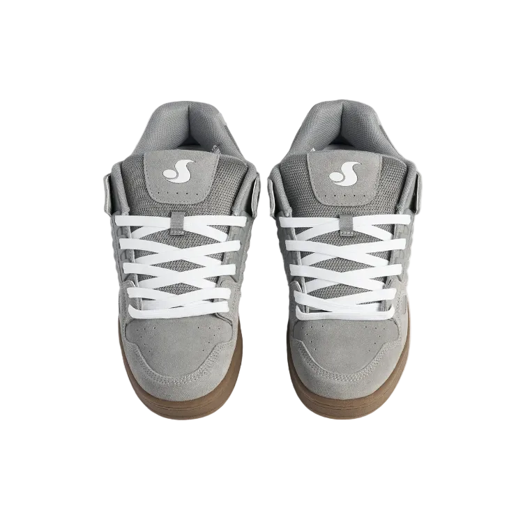 DVS Celsius Skate Shoes Charcoal White Gum TopDown 