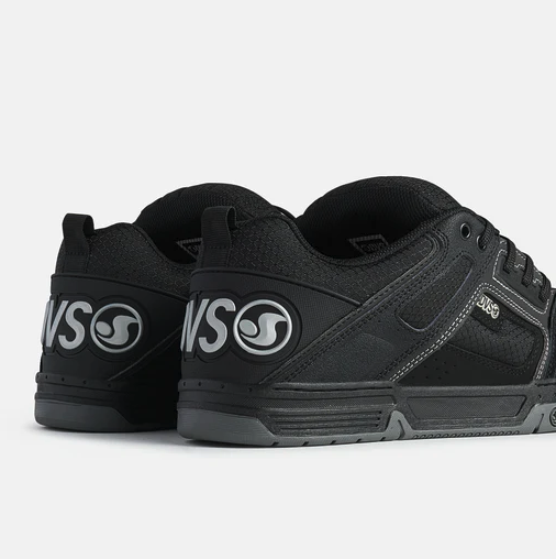 DVS Comanche Skate Shoes Black Charcoal Back