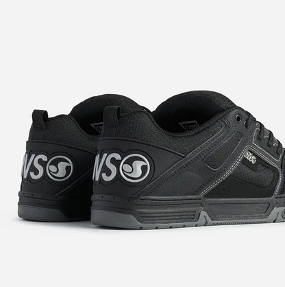 DVS Comanche Skate Shoes Black Charcoal Back