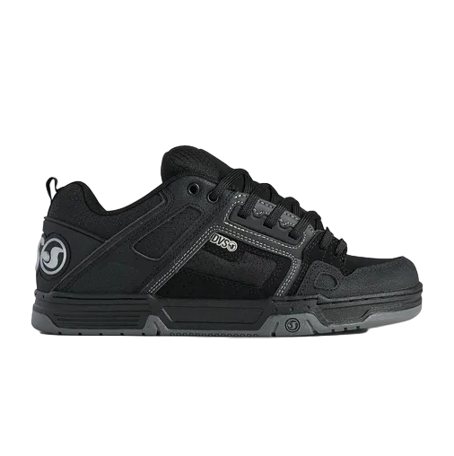 DVS Comanche Skate Shoes Black Charcoal Side