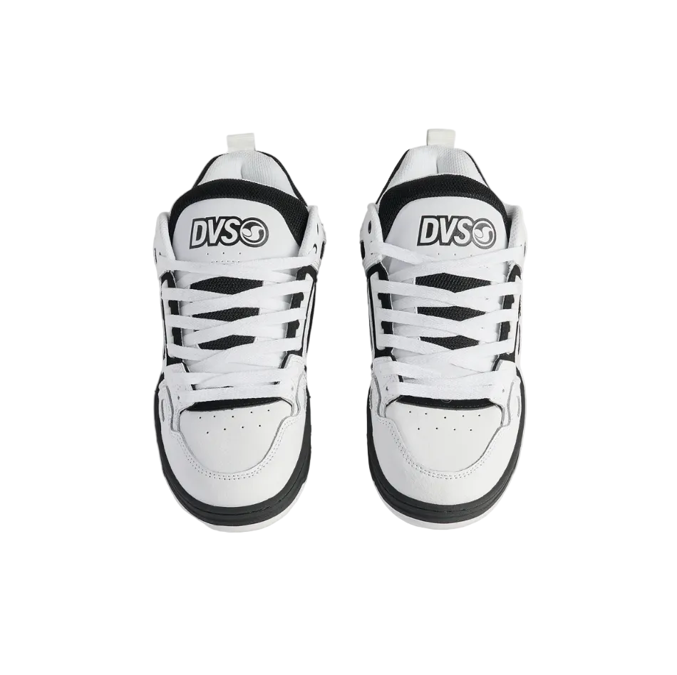 DVS Comanche Skate Shoes White Black Top