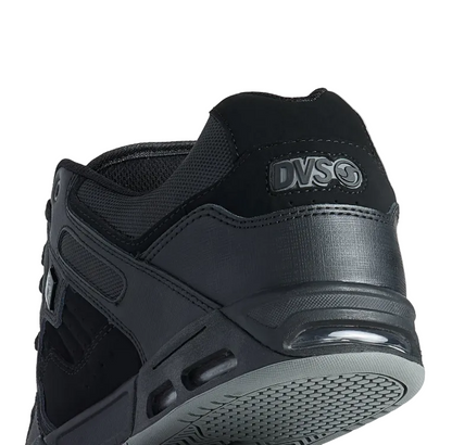 DVS Enduro Heir Skate Shoes Black Black  Big Back