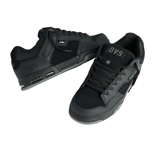 DVS Enduro Heir Skate Shoes Black Black Pair