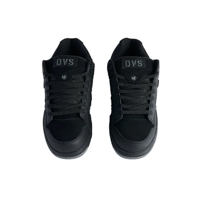 DVS Enduro Heir Skate Shoes Black Black  Top Down 