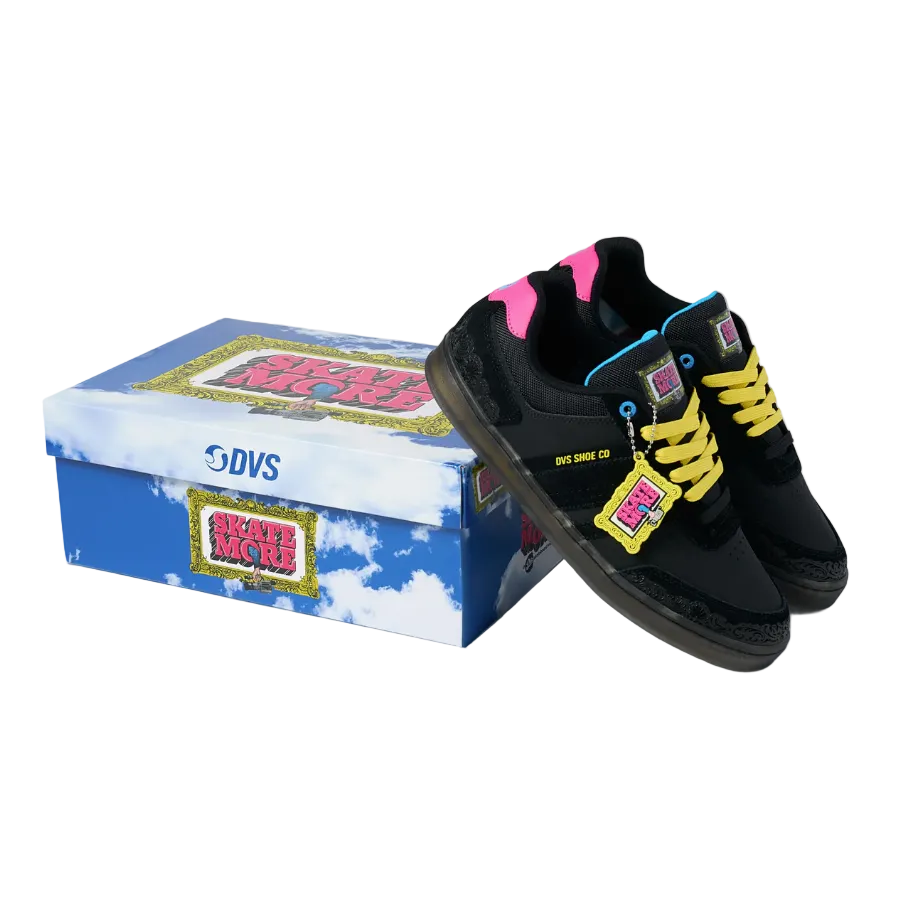 DVS  Milan ST  Skate More Black Black Box