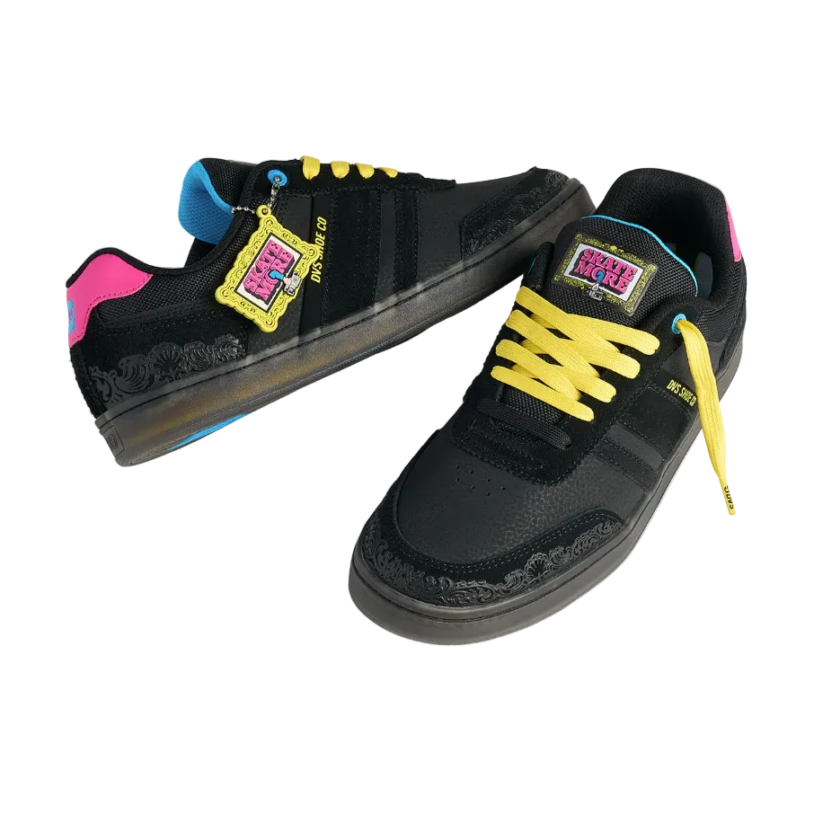 DVS Milan ST Skate More Black Black Pair