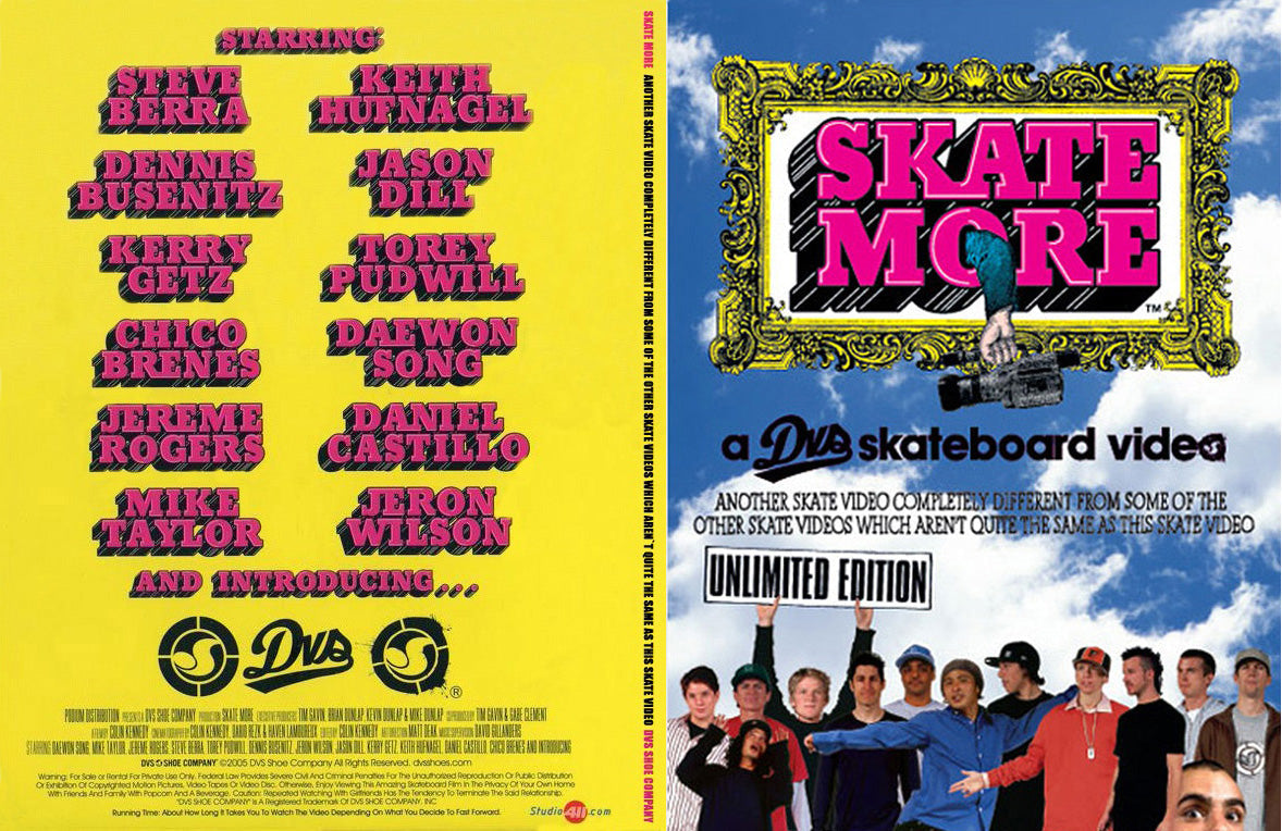 DVS Milan ST Skate More Black Black Cove Dvd