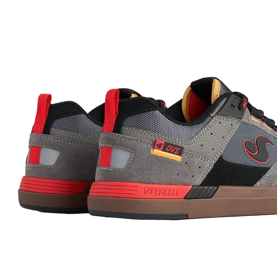 DVS  Sureshock  Charcoal  Black Gum Back