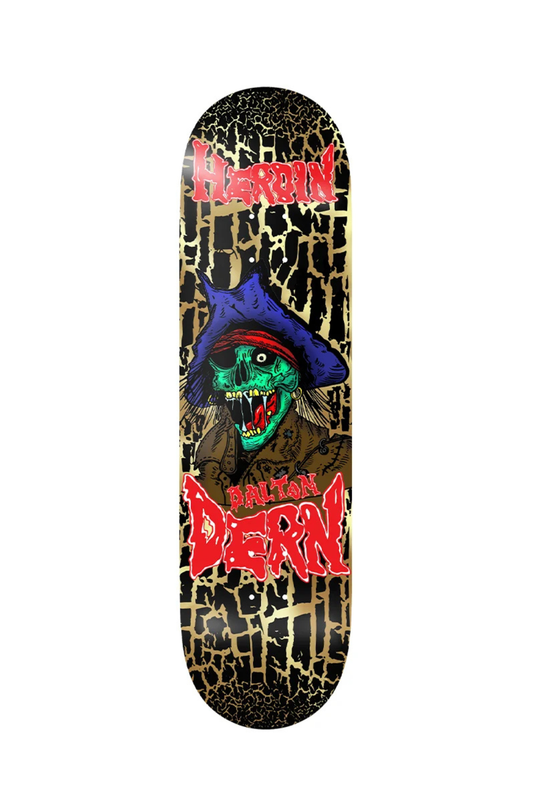 Heroin Skateboards | Dalton Dern Pirate Deck | Knock Offs 2 | 8.75"