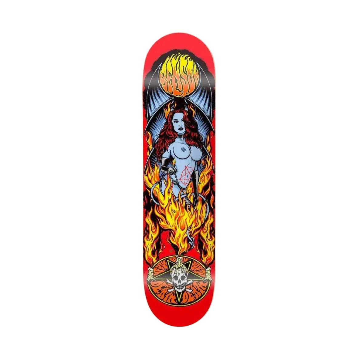 Death Skateboards Benson Devil Woman 8.5"