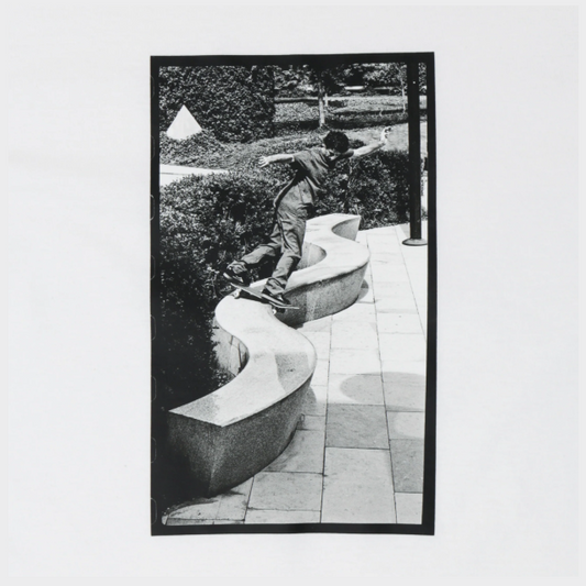 Girl Skateboards Shot by Leo Sharp Mike Carroll Tee White Tex