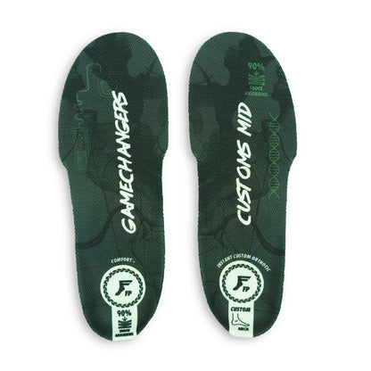 Footprint Gamechanger Elite Custom Orthotic Insoles Mid 5mm-7mm