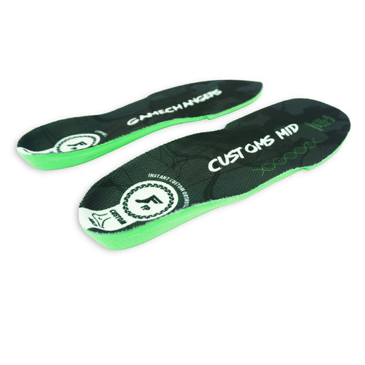 Footprint Gamechanger Elite Custom Orthotic Insoles Mid 5mm-7mm Side