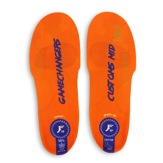 Footprint Gamechanger Elite Custom Orthotic Sport Gel Insoles Mid