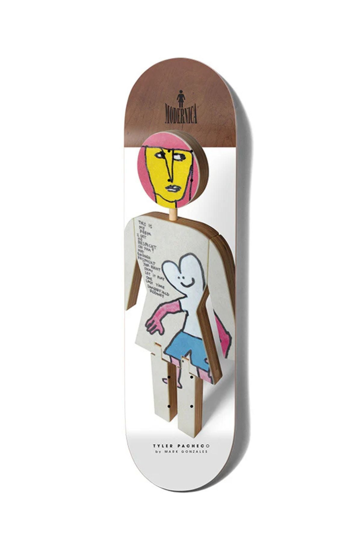 Girl | Pacheco Modernica Deck | 8.5"