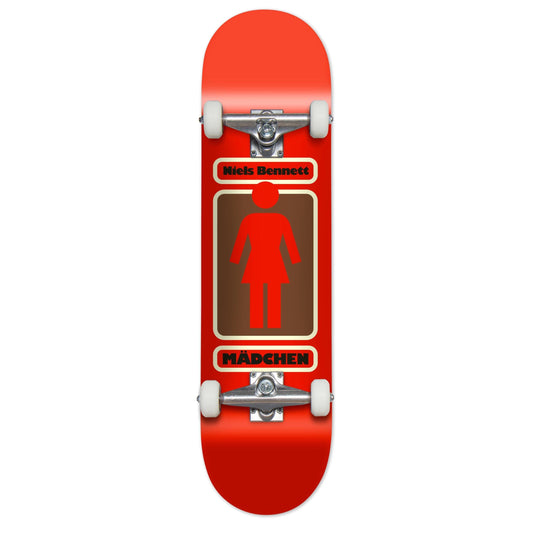 Girl Complete Skateboard 93 Til Niels Bennett 7.875"