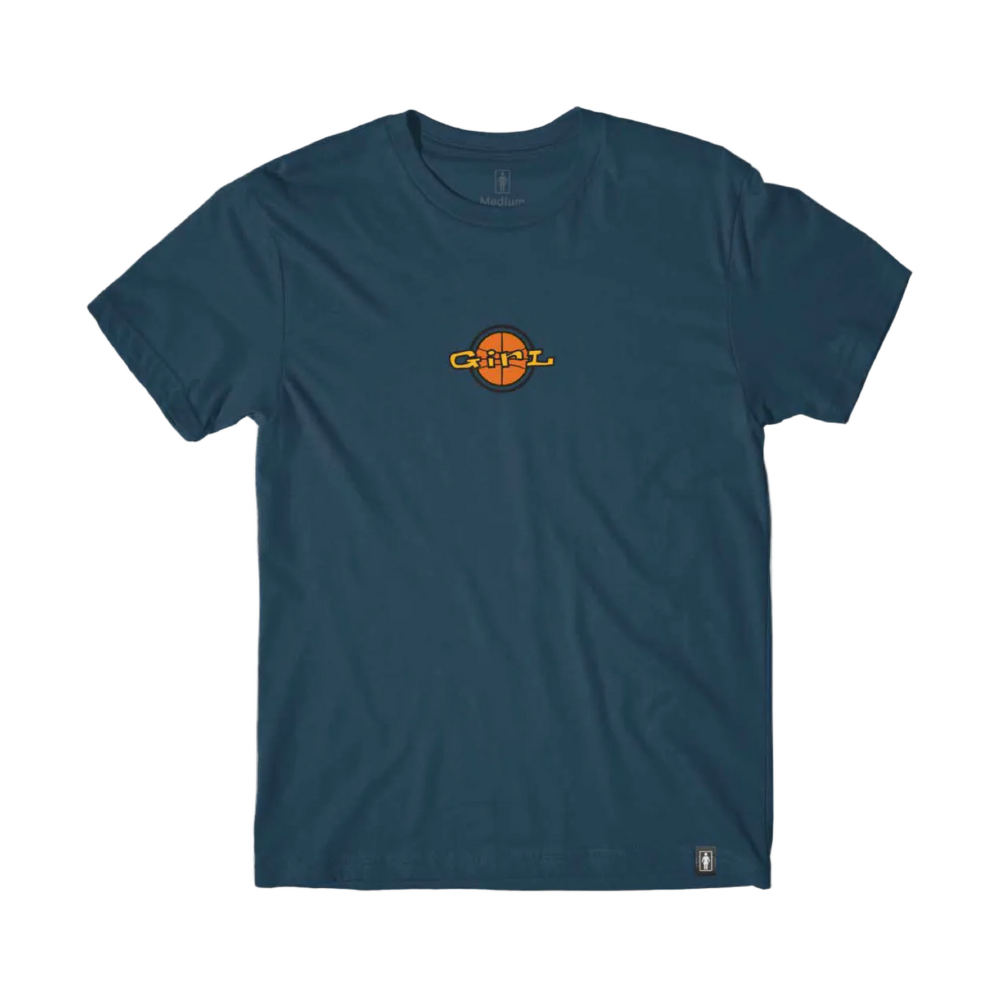Girl Skateboards  Full Court  Tee Blue
