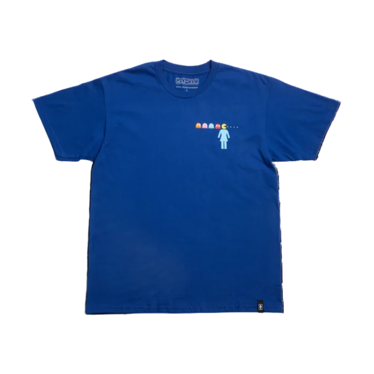 Girl Skateboards  OG Pac-Man Maze  Tee Royal