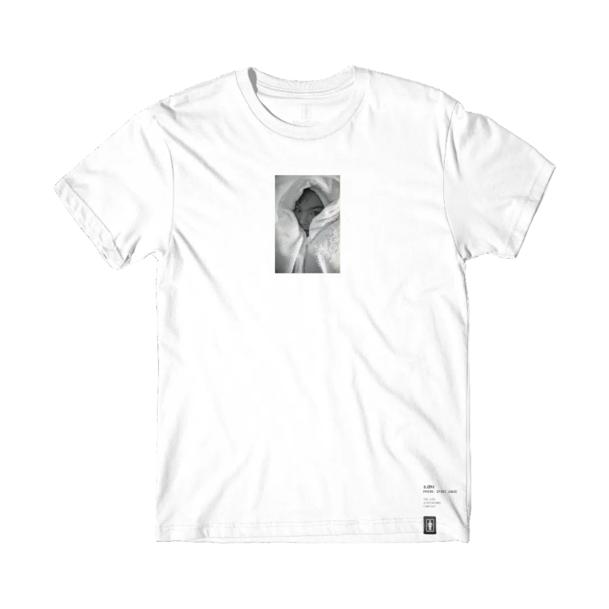Girl Skateboards Shot by Spike Bjork Tee White