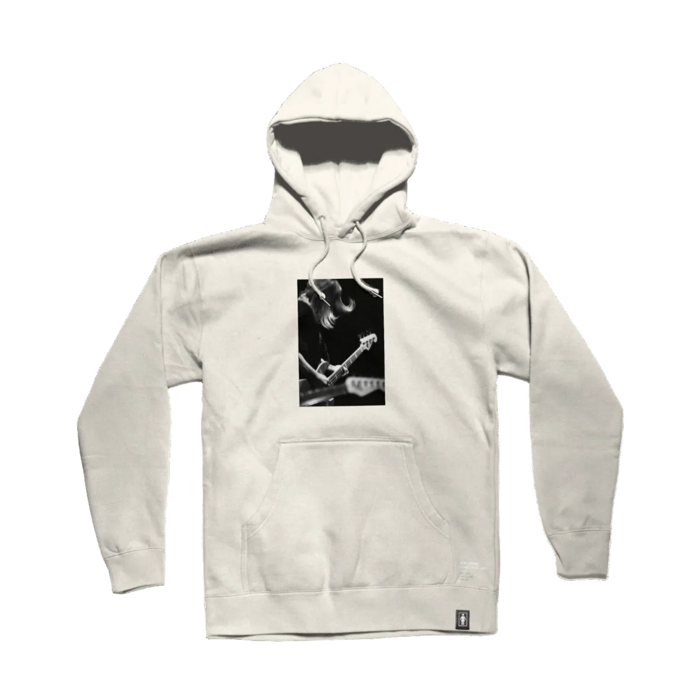Girl Skateboards Shot by Spike Kim Gordon Hoodie White