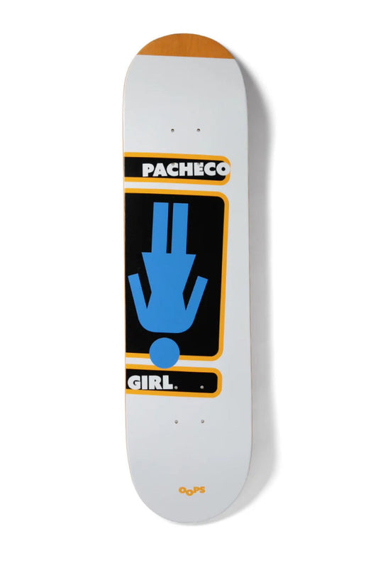 Girl Skateboard Deck Oops OG Tyler Pachecho 8" 