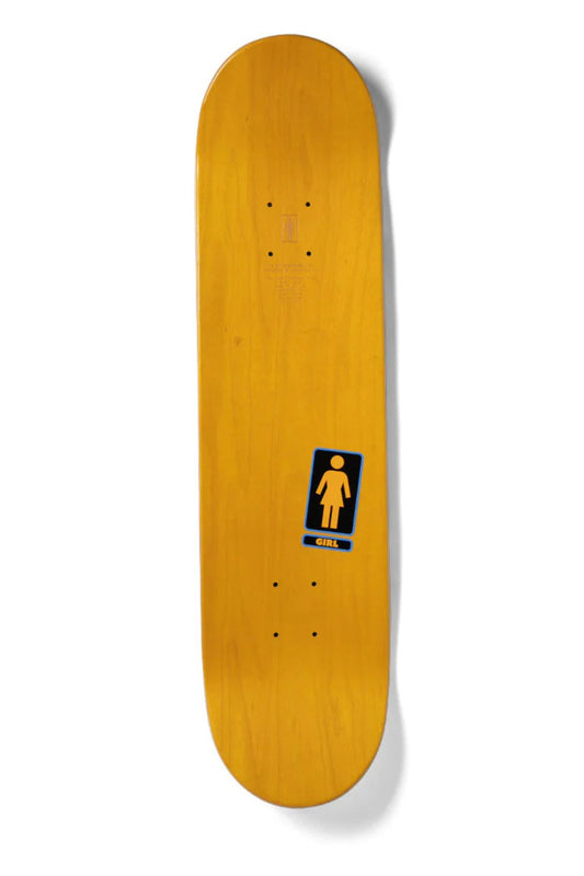 Girl Skateboard  Deck Oops OG Tyler Pachecho  8" 