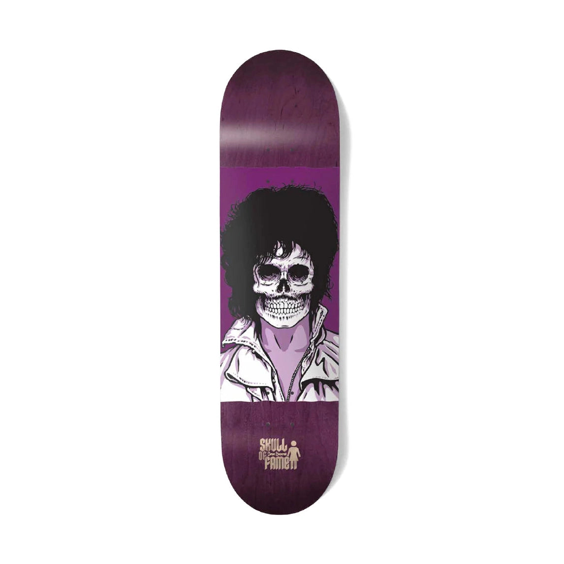 Girl Skateboards Skull of Fame Simon Bannerot 8.25"
