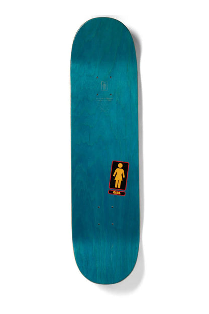 Girl Skateboard Deck Oops OG Rick McCrank Twin 8.5" top