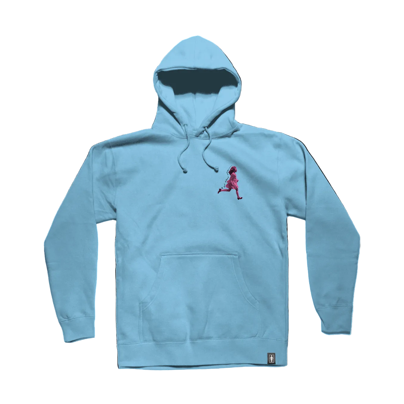 Girl Skateboards  Schoolyard |Hoodie Aqua