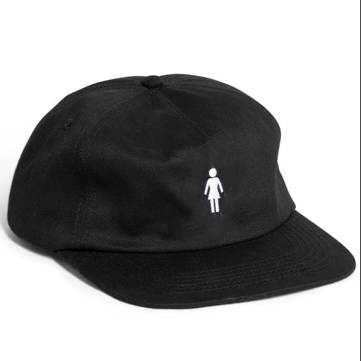 Girl Skateboards OG Micro Embroidered Cap Black