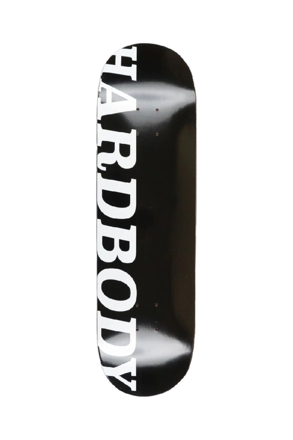 Hardbody Team Deck Black  | White 8.5"