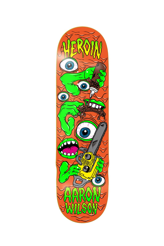 Heroin Skateboards | Aaron Wilson Mutate or Die | 8.5”