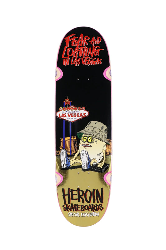 Heroin Skateboards | Fear and Loathing Special Eggdition | 9”