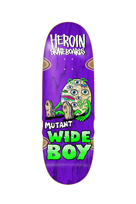 Heroin Skateboards | Mutant Wide Boy | 10.4”