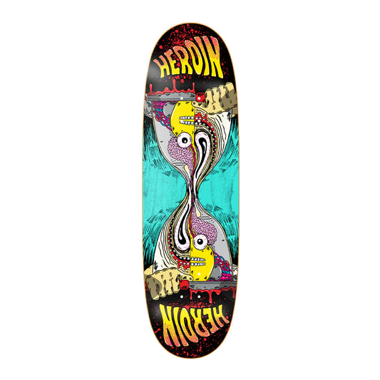 Heroin Skateboards Merged  Anatomy  Egg  9.25"