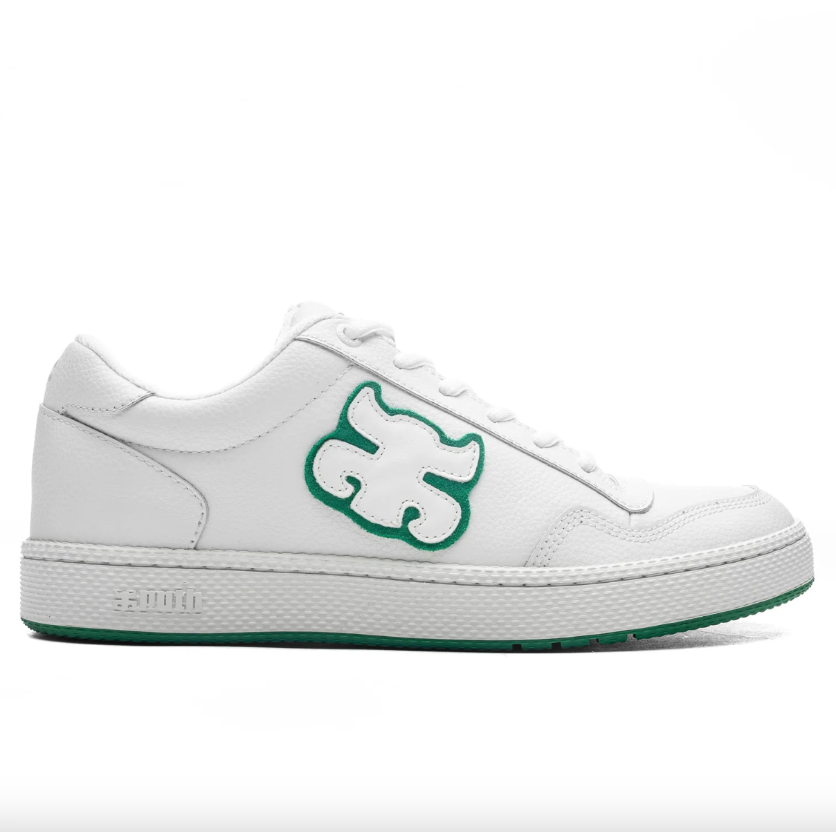 Ipath 1985 White Green Leather Shoes
