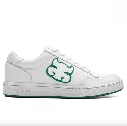 Ipath 1985 White Green Leather Shoes