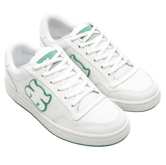 Ipath 1985  White Green Leather Pair