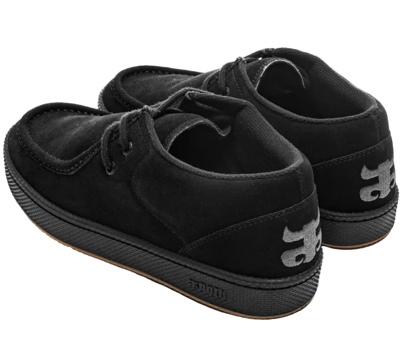 Ipath Cats Black Suede Shoes Back