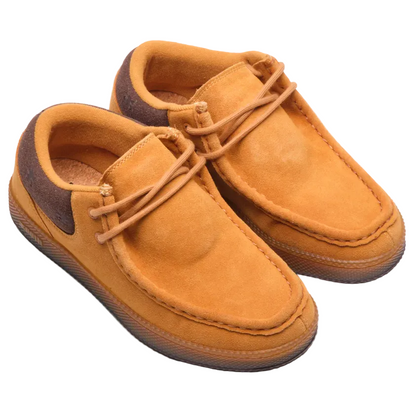 Ipath Cats Mid Wheat Suede Shoes Top Side