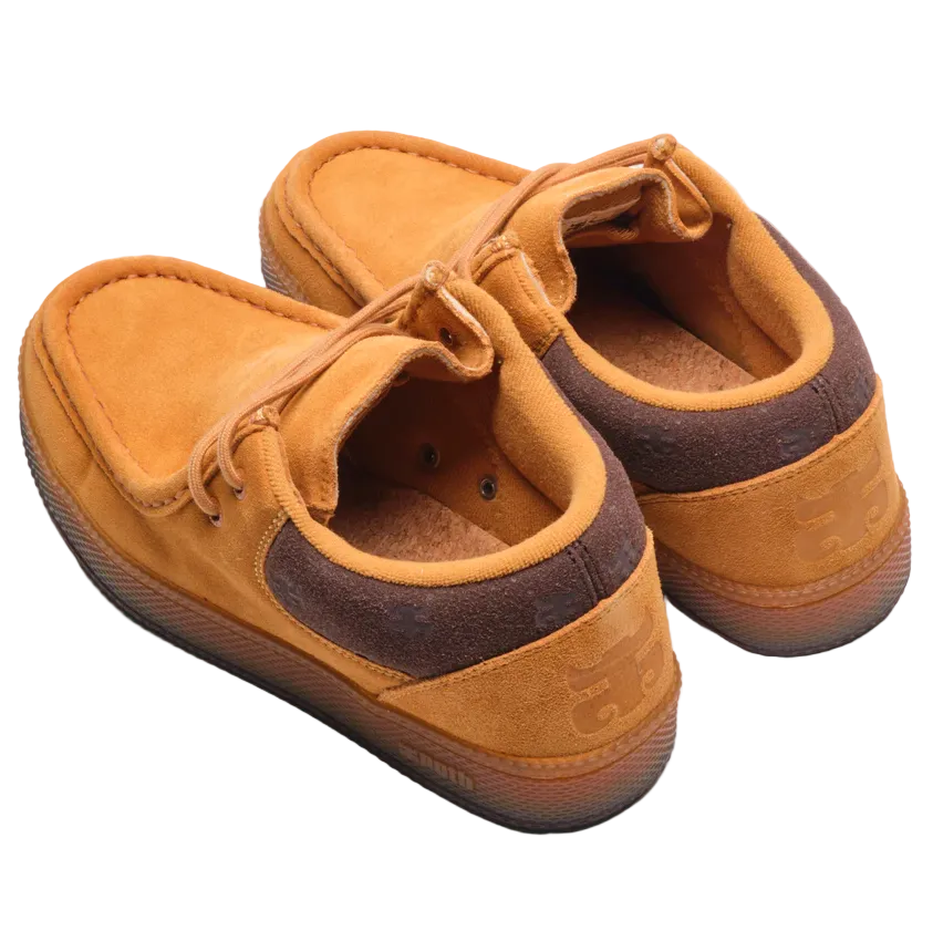 Ipath Cats Mid Wheat Suede Shoes Top Back