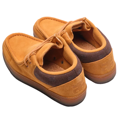 Ipath Cats Mid Wheat Suede Shoes Top Back