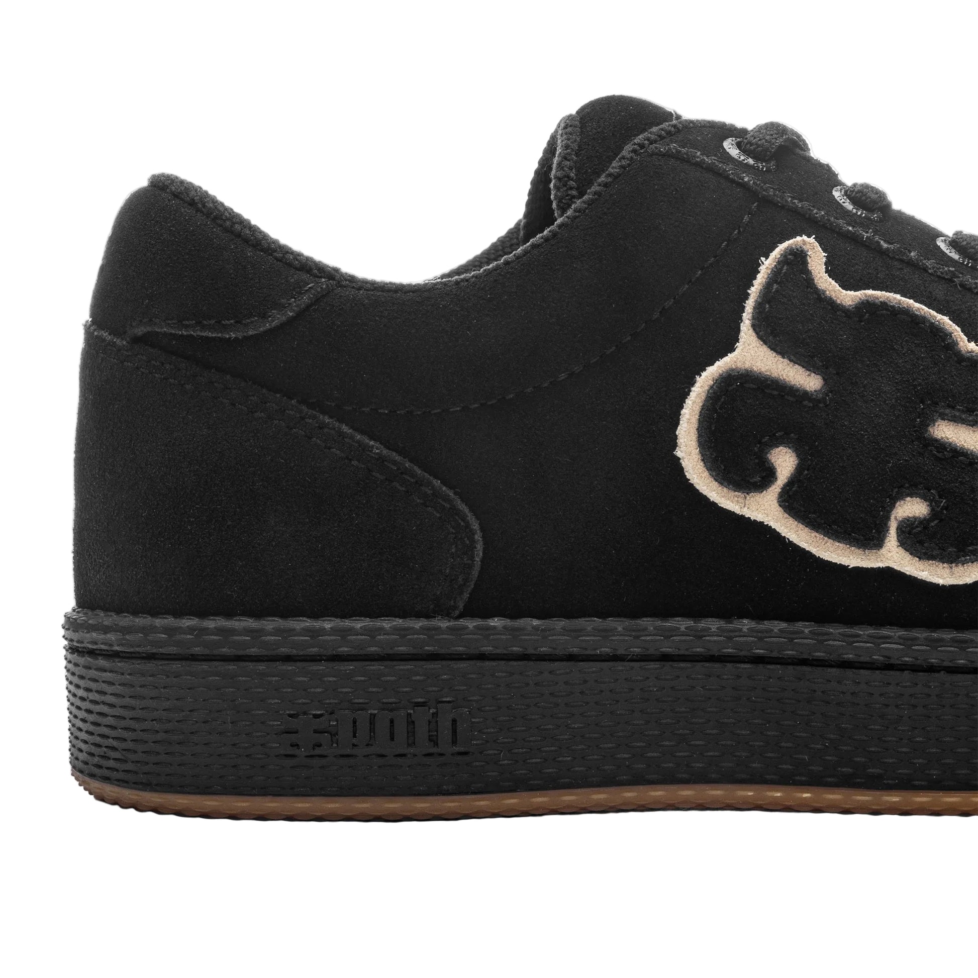 Ipath  1985 Black Suede Shoes Heel