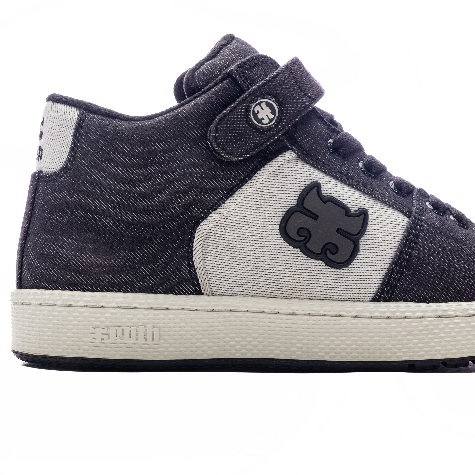 Ipath Grasshopper Black Denim Hemp Shoes Big Side