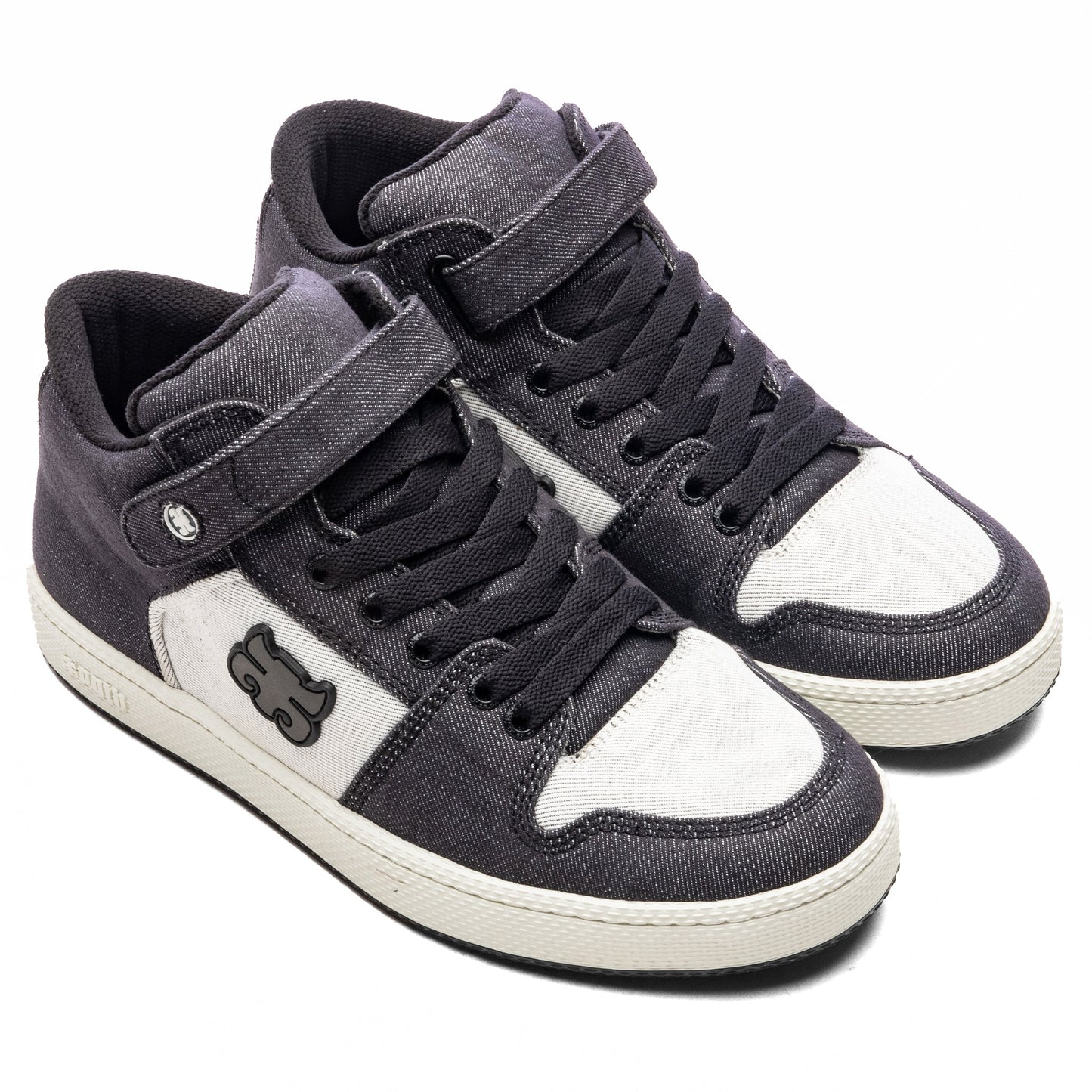 Ipath Grasshopper  Black Denim Hemp Shoes Pair